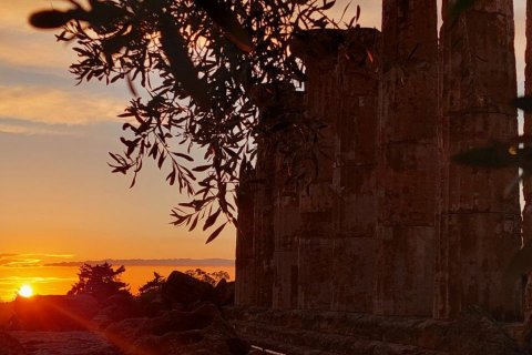 CampTour Sizilien 2025 dei Tempi Sonnenuntergang