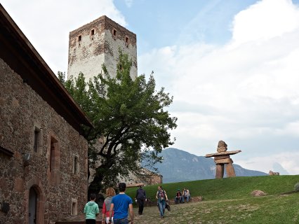 Im Messner Museum Firmian oberhalb von Bozen.