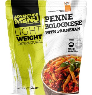 Adventure Menu Penne Bolognese