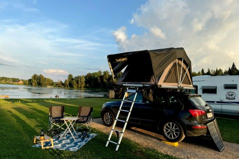 Reisebericht Baltikum Camping Lakeside Sigulda
