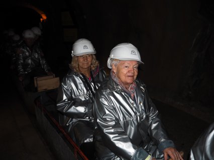 Fahrt durch das Silberbergwerk Schwaz