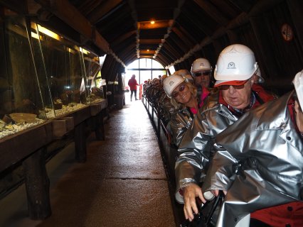 Abfahrt ins Silberbergwerk