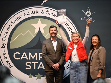 Auszeichnung
                           des Camping Star Publikumsvoting Kategorie: