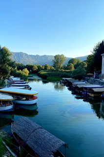 Hafen Virpazar, Booten