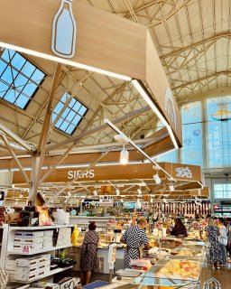 Reisebericht Baltikum Lettland Riga Central
                           Market