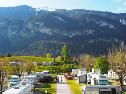 Camping in einer Traumkulisse