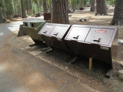 Bären-sicherer Vorratsschrank - Lassen-Volcanic-Nationalpark