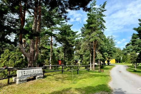 Camping Tehumardi Eingang