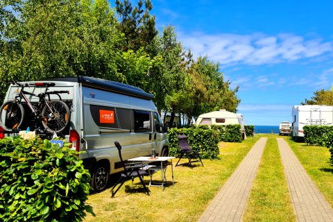 Campingplatz am Meer 
