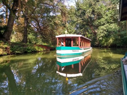 Bootsfahrt beim Schloss Lednice