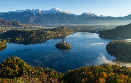 Bled in Slowenien / Foto von Neven
                           Krcmarek auf Unsplash