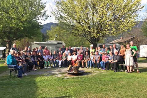 Ancampen: Gruppenfoto der Teilnehmer des 2. Termins
                           