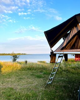Reisebericht Baltikum Saaremaa Estland
                           Camping Koiguste