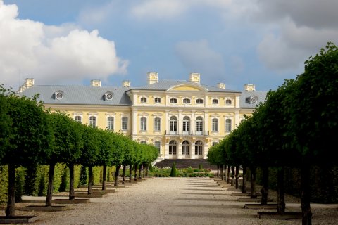 Reisebericht Baltikum Schloss Rundales Lettland