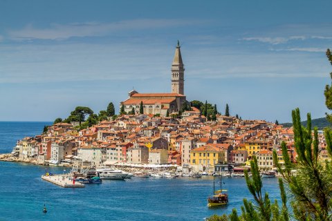 Rovinj, wie es wohl jeder kennt.