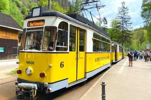 Die Kiernitzschtalbahn.