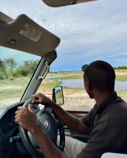Reisebericht Namibien Botswana mit
                           Dachzelt Ranger Gamedrive