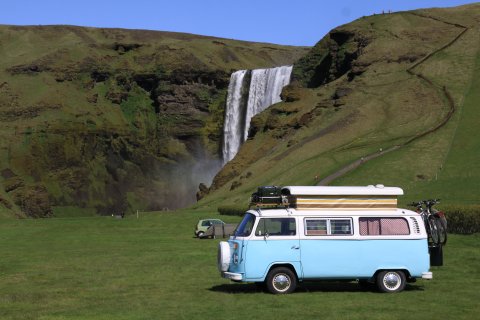 Skógafoss Wasserfall