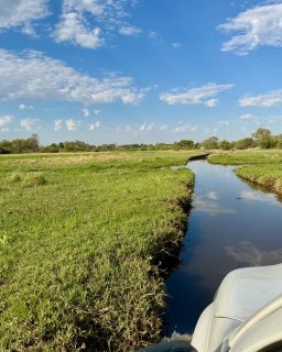 Reisebericht Namibien Botswana mit Dachzelt
                           Rivercrossing