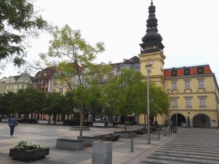 Das alte Rathaus von Ostrau am Masarykplatz