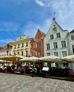 Reisebericht Baltikum Tallin Rathausplatz