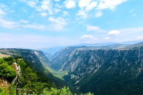 Durmitor National Park Ausblick auf Bergen