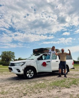 Reisebericht Namibien Botswana mit Dachzelt
                           AfriCar