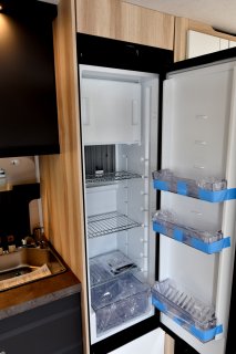 Wohnwagen Hobby 540 UL De Luxe Kühlschrank