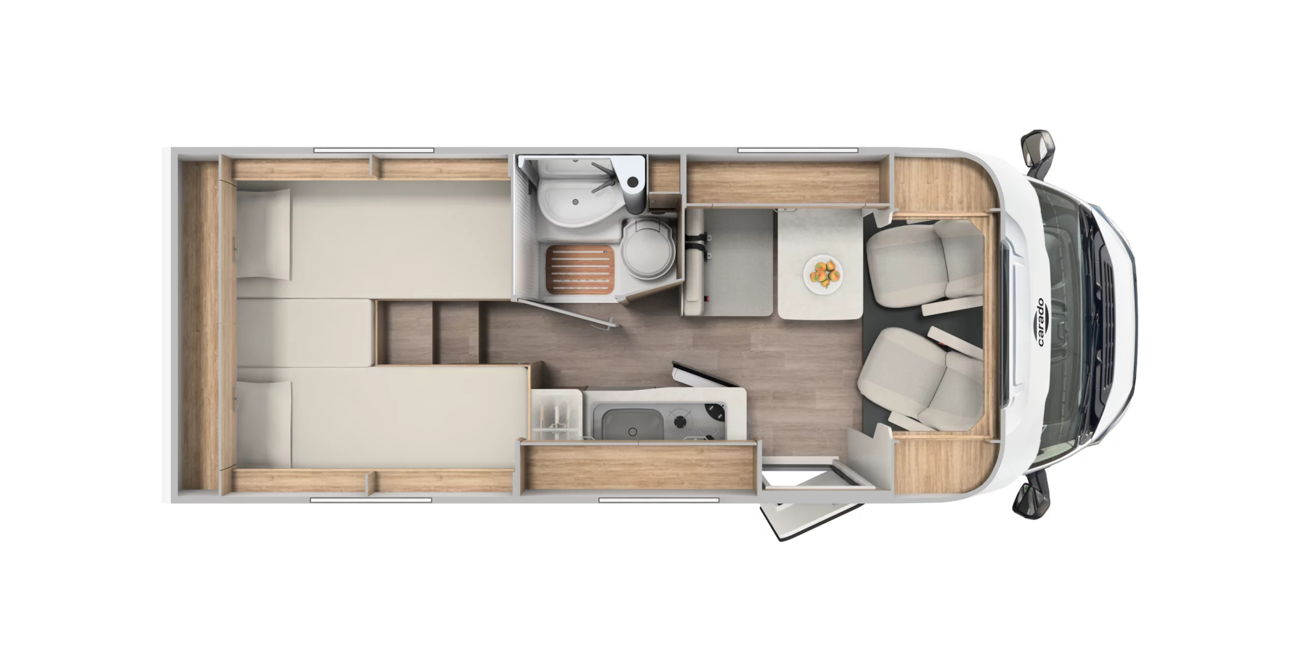 Grundriss Carado V337 Pro+